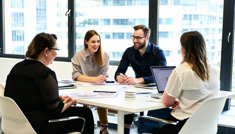 TaxFront Pty Ltd team collaborating on tax solutions TaxFront Pty Ltd team collaborating on tax solutions