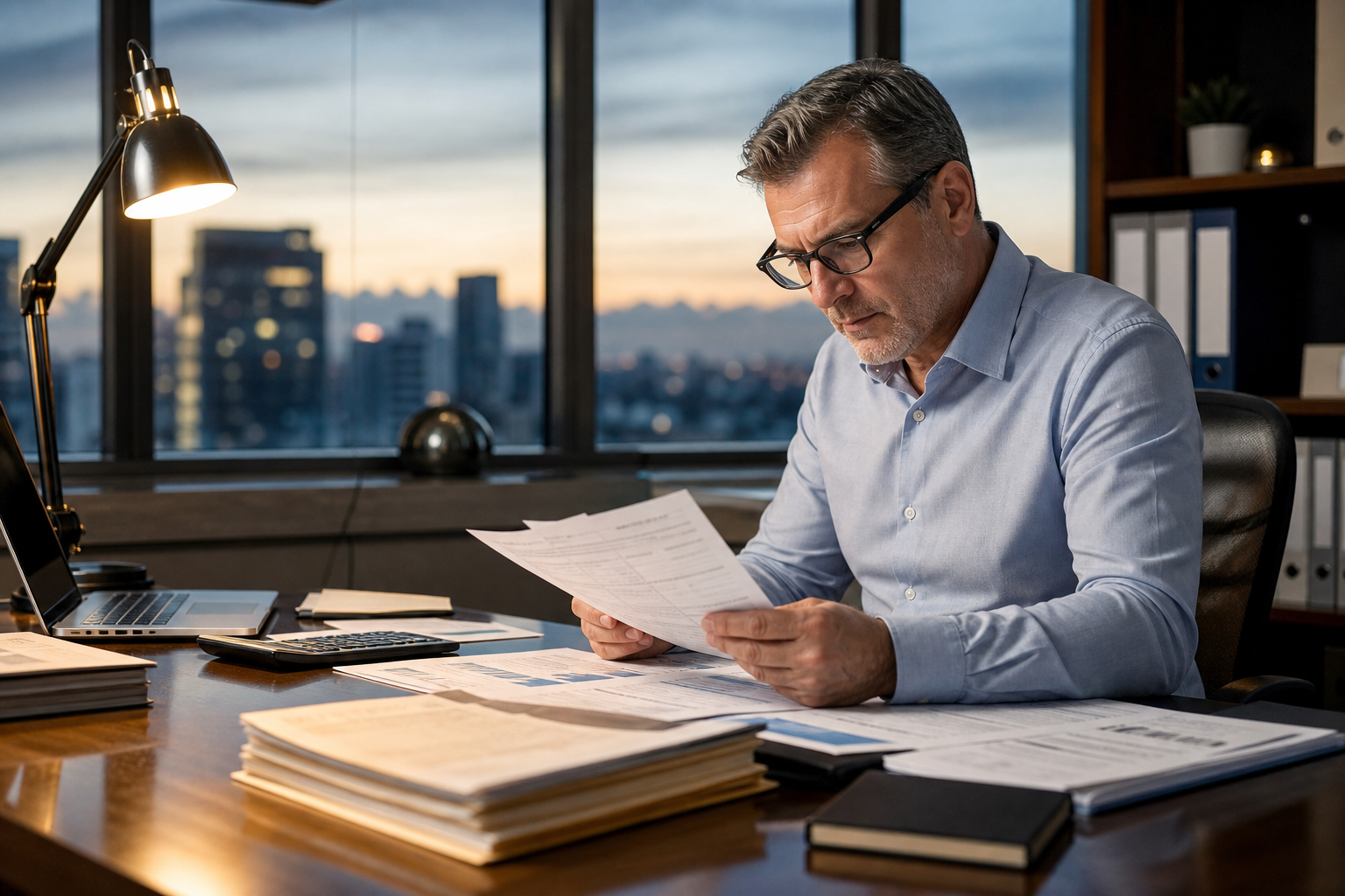 Financial Statement Review and Compliance Check